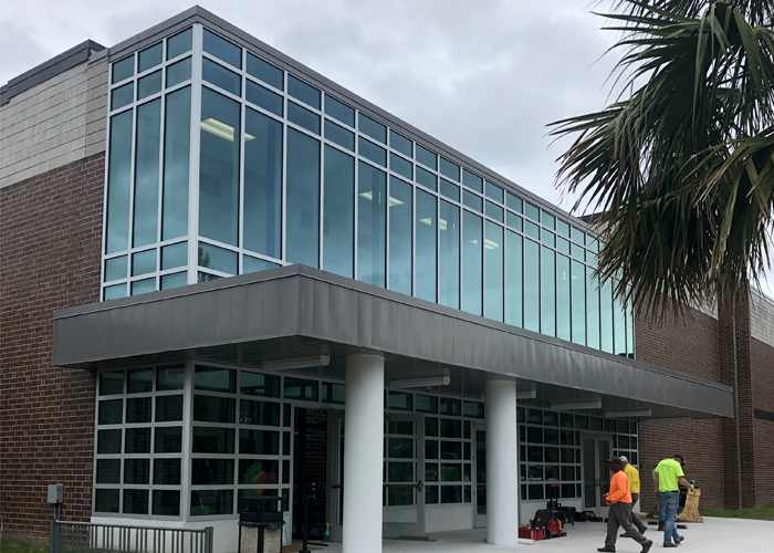 commercial-window-glass-replacement-install-south-carolina commercial window glass replacement in High School in South Carolina