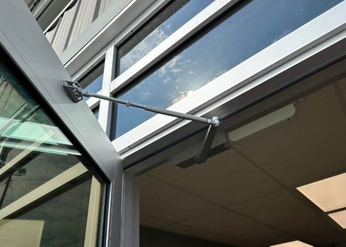 storefront-commercial-glass-door-repair-closer-broken-columbia-charleston-sc custom office doors and glass partitions in South Carolina