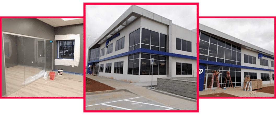 new-construction-commercial-fenestration-windows-doors-charleston-sc Montgomery Construction Building